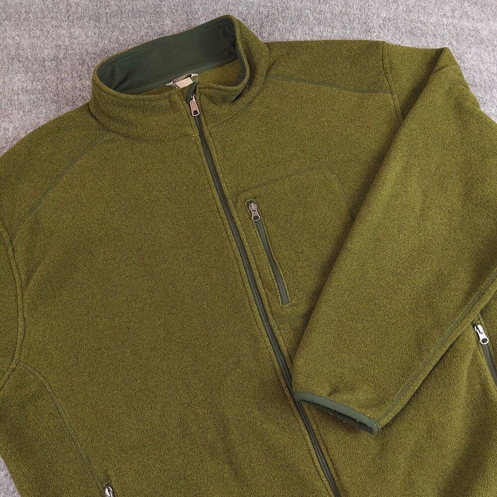 Duluth Trading Two Harbors Polartec Fleece Jacket Men's 3XL Green